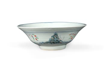 Esias Bosch and Anton Bosch; Bowl with multi-coloured flower and leaves