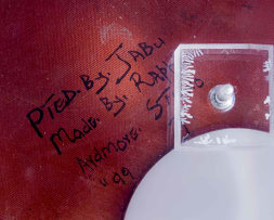 Ardmore Ceramic Studio; Palm tree and animal candle holder