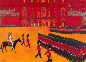Nicola Ortis Poucette; The Trooping of the Colour, No. 1