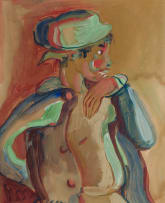Iris Ampenberger; Portrait of a Boy in Profile