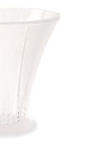 Lalique; Lalique 'Epis' clear and frosted glass vase, No. 12-211, designed 1931, post 1945