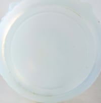 Etling Glass; Art Deco opalescent glass vase, c.1930s