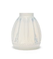 Etling Glass; Art Deco opalescent glass vase, c.1930s