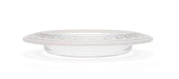 René Lalique; René Lalique 'St James' frosted and clear glass coupe, No. 3321, designed 1935