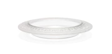 René Lalique; René Lalique 'St James' frosted and clear glass coupe, No. 3321, designed 1935
