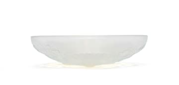 René Lalique; René Lalique 'Vernon' opalescent and clear glass bowl, No. 395, designed c.1928