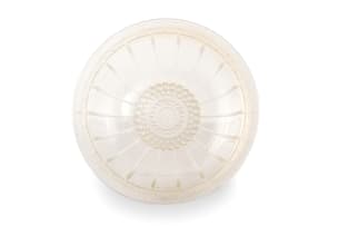 René Lalique; René Lalique 'Crémieu' opalescent and clear glass bowl, No. 400, designed 1928