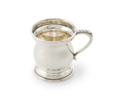 An Elizabeth II miniature silver mug, John Rose, Birmingham, 1957