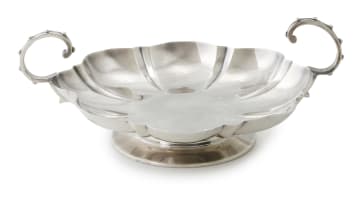 A George V silver bowl, Asprey's & Co, London, 1912
