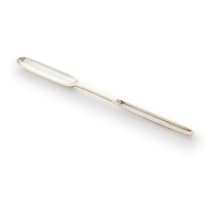 A Victorian silver marrow scoop, Chawner & Co, London, 1868