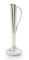 An electroplated speciman vase, 20th century