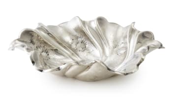 A Portuguese silver bowl, Porto, c.1887-1937