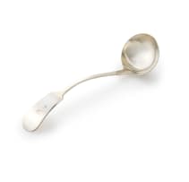 A Victorian silver gravy spoon, James Dixon & Sons Ltd, Sheffield, 1880