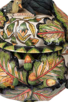 Ardmore Ceramic Studio; Casserole dish with birds and acorns