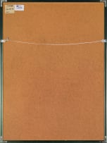 Don Fink; Circular Composition in Green and Pink