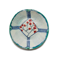 Ruan Hoffmann; Plate with linear and floral decoration