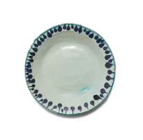 Ruan Hoffmann; Plate with blue water droplet border