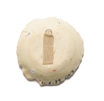 Ruan Hoffmann; Bowl decorated with flowers in blue and orange