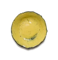 Ruan Hoffmann; Bowl in yellow with blue lip