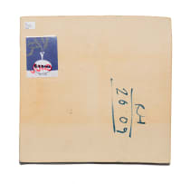 Ruan Hoffmann; Tile with seated nude motif