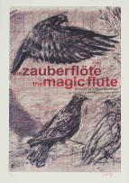 William Kentridge; The Magic Flute, Poster