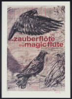 William Kentridge; The Magic Flute, Poster