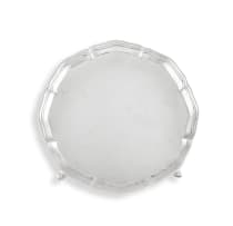 A George V silver salver, James Ramsay, Sheffield, 1933