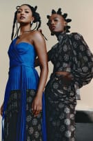 Rich Mnisi exclusive for Foschini; Blooming Left-hand Corset and Pencil Skirt