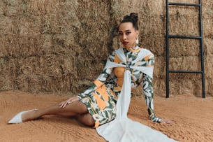 Rich Mnisi exclusive for Foschini; Botanical Tube and Skirt