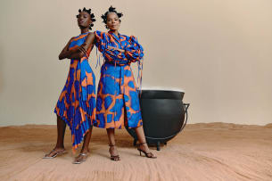 Rich Mnisi exclusive for Foschini; Scramble Dress