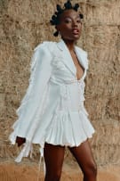 Rich Mnisi exclusive for Foschini; Crossover Tailored Blazer and Skirt