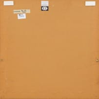 Larry Scully; Untitled (Abstract Composition in Blue and Red)