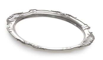 A George V silver tray, unknown maker, Birmingham, 1926