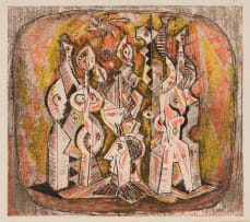 Dirk Meerkotter; Figure met Hoof (Figures with Chief)