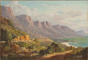 Gabriel de Jongh; Mountainous Landscape