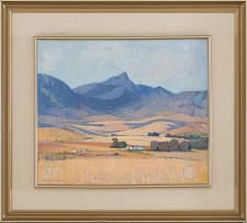 Piet van Heerden; Overberg Landscape