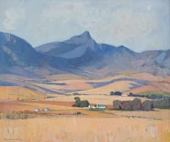 Piet van Heerden; Overberg Landscape