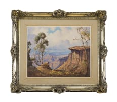 Willem Hermanus Coetzer; A View into the Drakensberg Valley