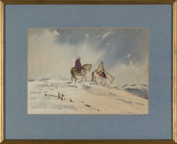 Nerine Desmond; Basuto Riders in Snow