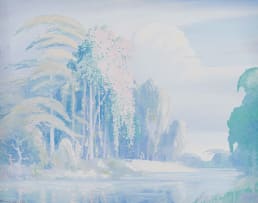 Jacob Hendrik Pierneef; River Scene