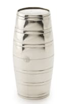 A Cape silver brandy flask, Johan Hendrik Vos, c.1834–1849