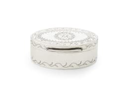 A Cape silver snuff box, Lawrence Holme Twentyman, c.1818-1837