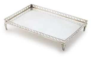 A Cape silver tray, Willem Godfried Lotter, c.1770-1810