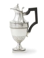 A Cape silver coffee pot, Willem Godfried Lotter, c.1770-1810