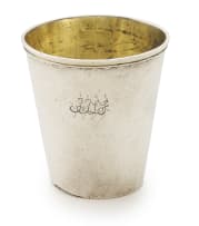 A Cape silver beaker, Johannes Combrink, c.1814-1853
