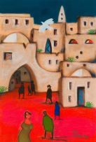 Pieter van der Westhuizen; Figures and Buildings, Jerusalem