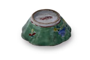 A pair of ceramic bowls, Qing dynasty, late 19th century