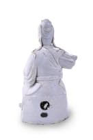 A Chinese Dehua figure of a Guandi, Qing Dynasty, 17th or 18th century