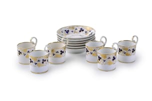 Derby porcelain tea and coffee service, circa 1820-1830, 28