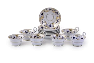 Derby porcelain tea and coffee service, circa 1820-1830, 28